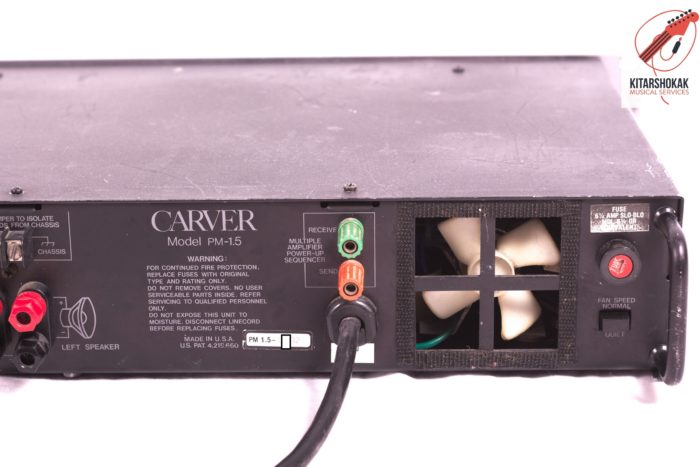 Carver PM-1.5 Stereo Power Amp 450 watts